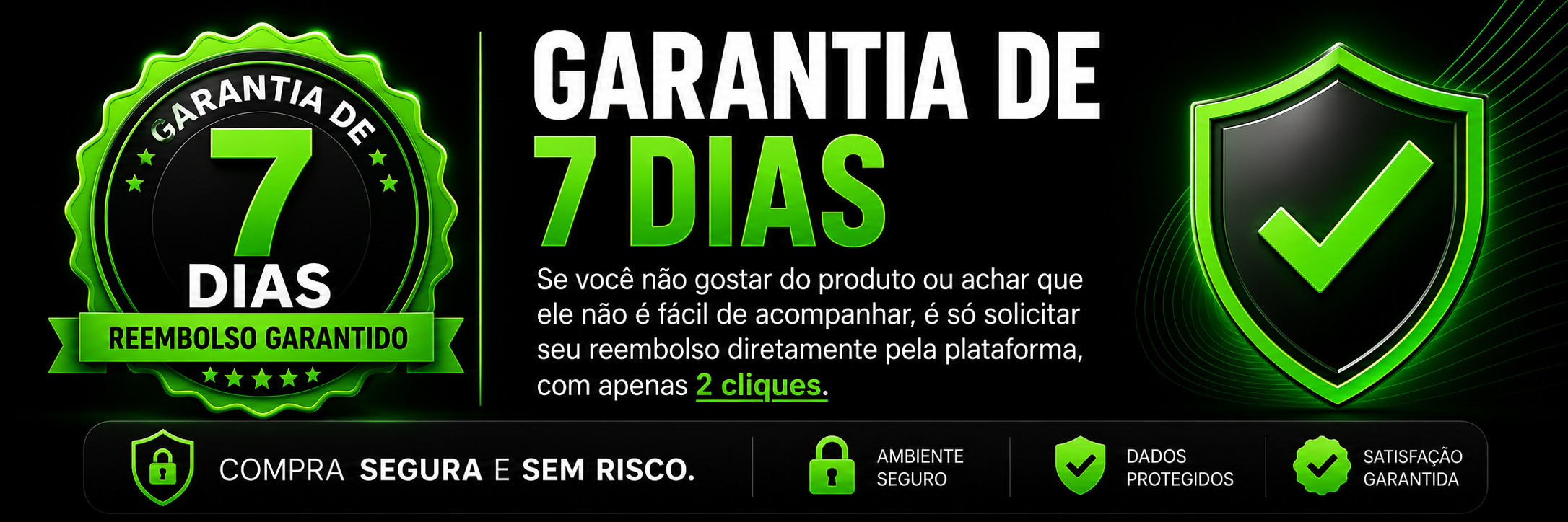 Garantia de 7 Dias